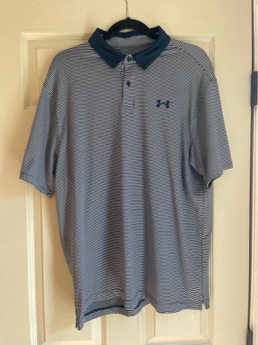 Blue Used Men's Under Armour Shirt