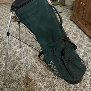 Ping Stand Carry Bag Green With 5-way Dividers No Rain Cover