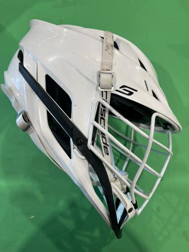White Used Adult Cascade S Helmet