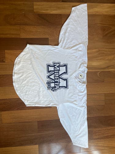 White New Large Practice Jersey Sr. L