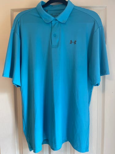 Blue Used XL Under Armour Shirt