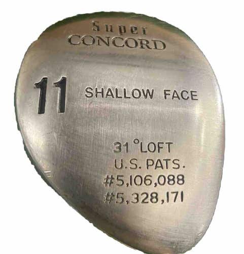 Nickent Super Concord 11 Wood Shallow Face 31 Degrees RH Stiff Graphite 40.5 In.