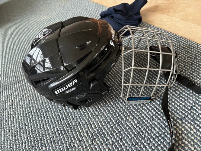 Once Used Small Bauer Pro Stock IMS 5.0 Helmet