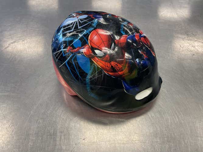 Used Spider Man Sm Bicycle Helmets