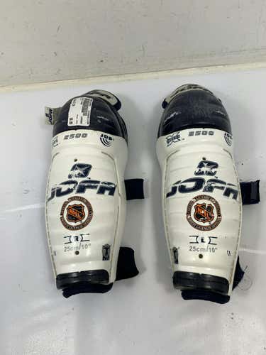 Used Jofa 2500 10" Ice Hockey Shin Guards