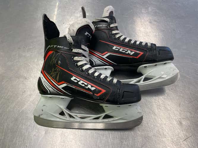 Used Ccm Jetspeed Junior 04 Ice Hockey Skates