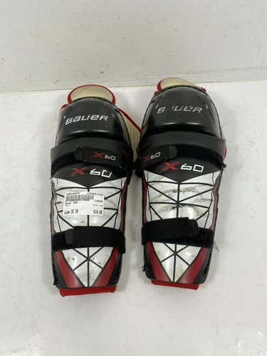 Used Bauer X60 10" Ice Hockey Shin Guards