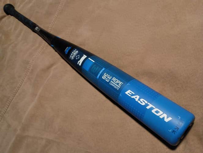 USED 2024 EASTON ROPE 33/30 (-3) 2 5/8" BBCOR BASEBALL Composite Baseball BAT