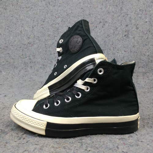 Converse Chuck 70 Super Color-Block Hi Womens 5.5 Shoes Black Sneakers Canvas