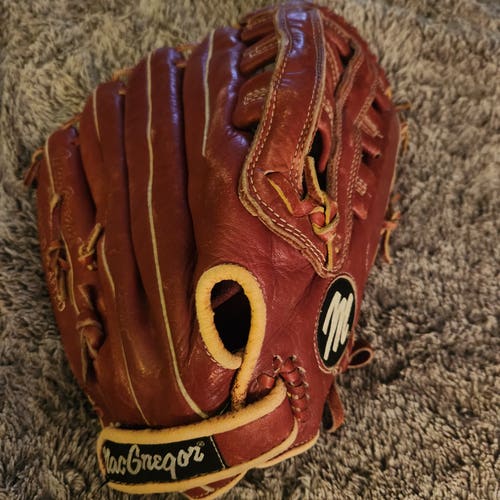 MacGregor Right Hand Throw Hand Crafted Baseball/Softball Glove 13" Full Grain Steerhide