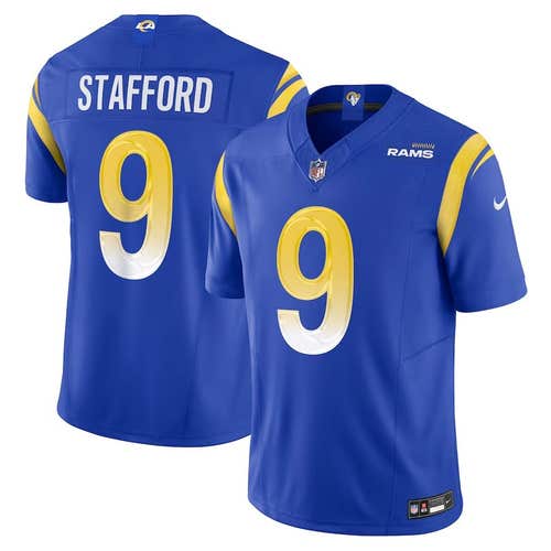 Matthew Stafford Royal Vapor F.U.S.E. Limited Jersey -All Men Women Youth Size Available