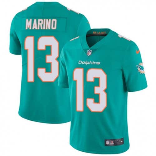 Miami Dolphins Dan Marino Aqua Jersey -All Men Women Youth Size Available