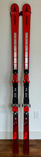 2023/24 Atomic 187 cm 26.5r GS - Racing Redster G9 Skis With X16 Bindings