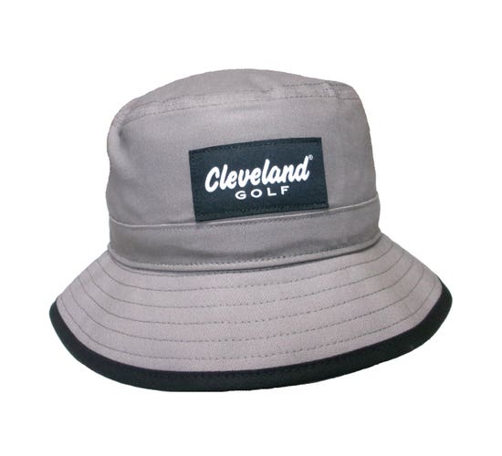 NEW Cleveland Golf Charcoal/Black Bucket Golf Hat/Cap