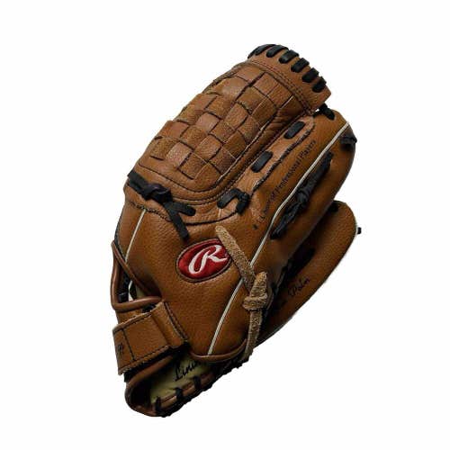 Rawlings PL120 Derek Jeter Signature Baseball Glove 12 Inch RHT Basket Web