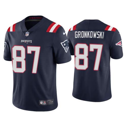 New England Patriots Rob Gronkowski Navy Jersey -All Men Women Youth Size Available