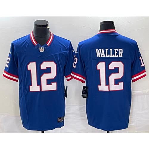 New York Giants Darren Waller Blue Alternate Limited Jersey -All Men Women Youth Size Available