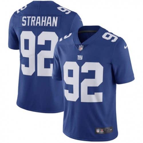 New York Giants Michael Strahan Blue Jersey -All Men Women Youth Size Available