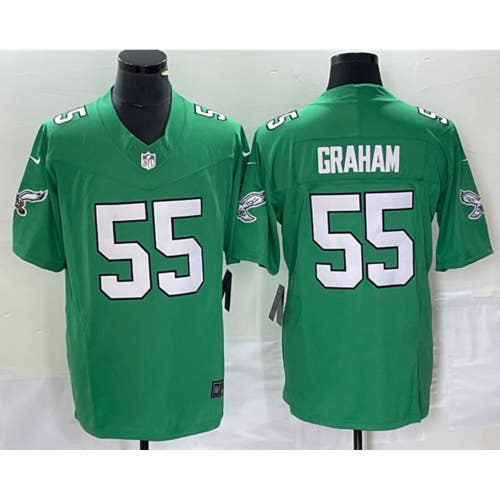 Brandon Graham Green Alternate Limited Jersey -All Men Women Youth Size Available
