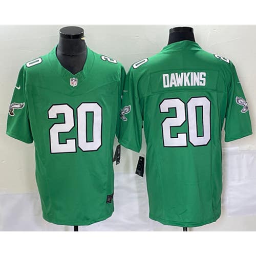 Brian Dawkins Green Alternate Limited Jersey -All Men Women Youth Size Available
