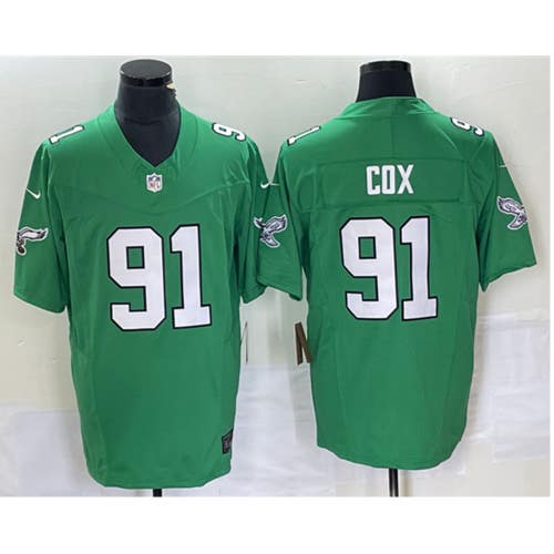 Fletcher Cox Green Alternate Limited Jersey -All Men Women Youth Size Available