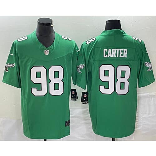Jalen Carter Green Alternate Limited Jersey -All Men Women Youth Size Available