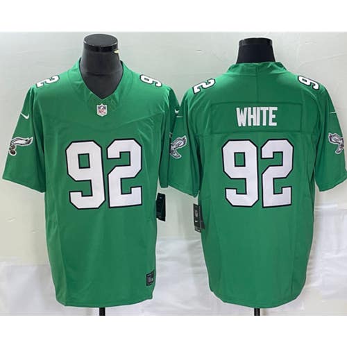 Reggie White Green Alternate Limited Jersey -All Men Women Youth Size Available