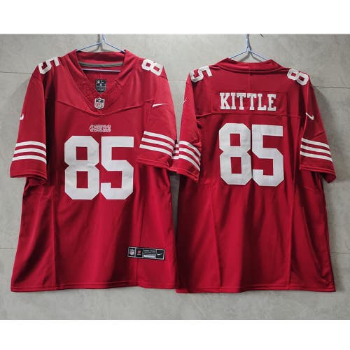 George Kittle Scarlet Vapor F.U.S.E. Limited Jersey -All Men Women Youth Size Available