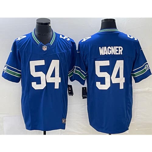 Bobby Wagner Royal Throwback Limited Jersey -All Men Women Youth Size Available