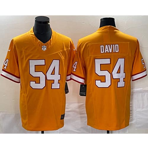 Lavonte David Orange Throwback Limited Jersey -All Men Women Youth Size Available