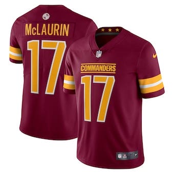 Washington Commanders Terry McLaurin Burgundy Jersey -All Men Women Youth Size Available