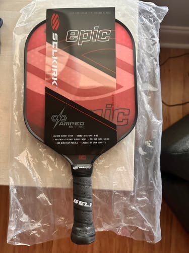 Red New Selkirk Epic Pickleball Paddle