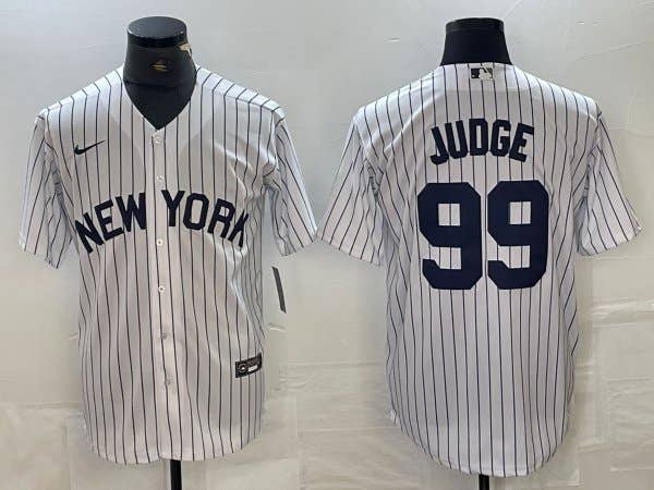 Aaron Judge White Cool Base Stitched Jersey -All Men Women Youth Size Available
