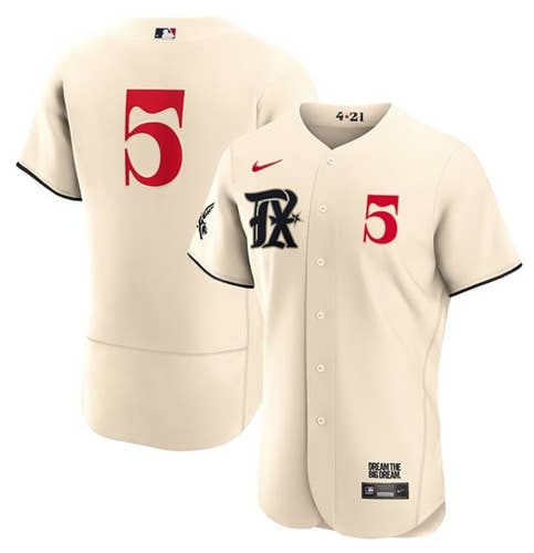 Corey Seager Cream City Connect Authentic Stitched Jersey -All Men Women Youth Size Available