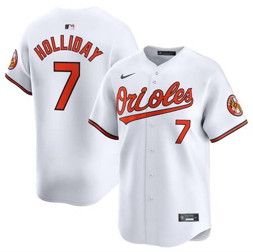 Jackson Holliday White Home Limited Cool Base Stitched Jersey -All Men Women Youth Size Available