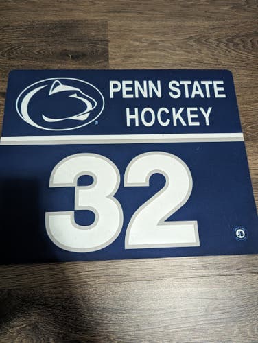 Penn State Hockey Skate Matt #32