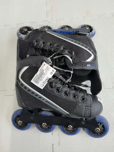 Used Tron Velocity Adj 2-5 Adjustable Roller Hockey Skates