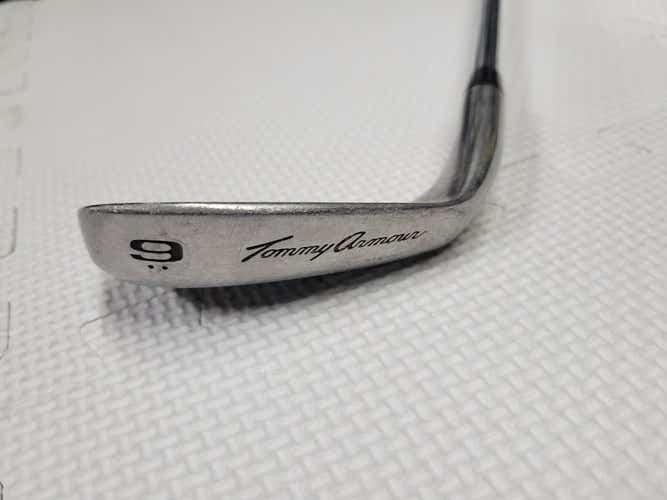 Used Tommy Armour 845fs Silver Scout 9 Iron Regular Flex Steel Shaft Individual Irons