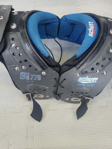 Used Schutt Si750 Youth Lg Football Shoulder Pads