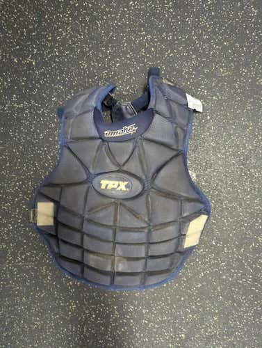 Used Louisville Slugger Omaha Tbx Chest Protector Intermed Catcher's Equipment