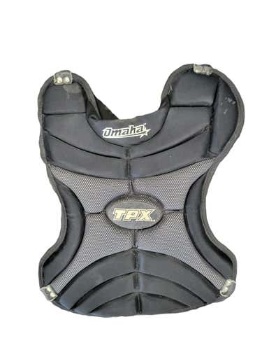 Used Louisville Slugger Omaha Tbx Chest Protector Youth Catcher's Equipment