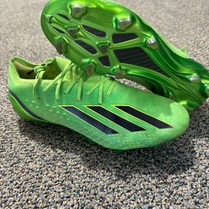 Green Used Size 7.0 (Women's 8.0) Adidas x speedportal Cleats Molded Cleats