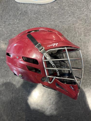 Maroon Used Adult Cascade CPX-R Helmet