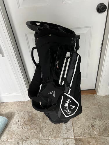 Callaway Chev Golf Stand Bag With Double Shoulder Strap