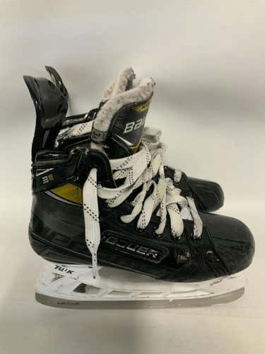 Used Bauer Supreme 3s Pro 3.5ee Junior 03.5 Ice Hockey Skates