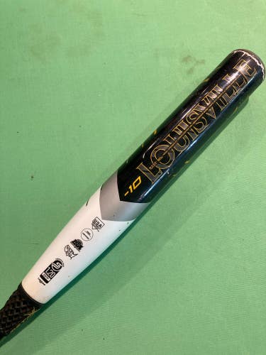 Black Used 2024 Louisville Slugger Meta Bat (-10) Composite 21 oz 31"
