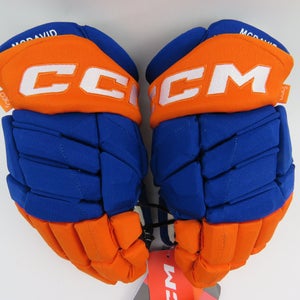 Connor McDavid CCM JetSpeed Game Issued Pro Stock NHL Hockey Player Gloves 13"