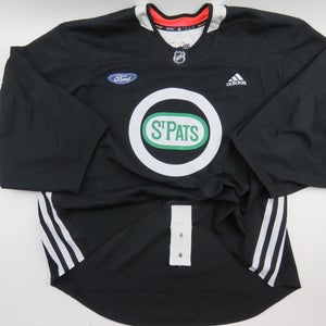 Adidas Toronto Maple Leafs ST PATS Authentic NHL Pro Stock Practice Hockey Jersey 60 GOALIE