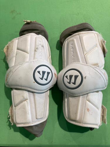 Used Large Youth Warrior Burn Pro Arm Pads