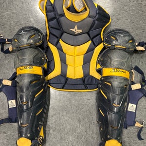 Used All Star System 7 Catcher's (Chest & Shins)
